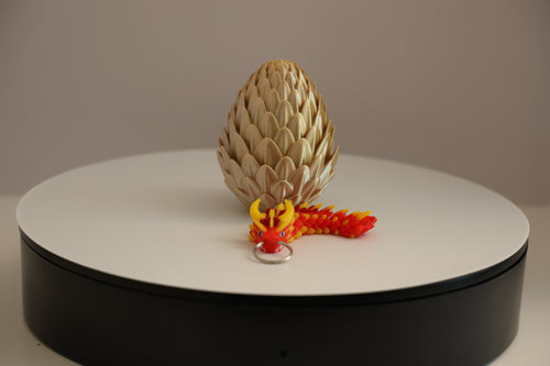 3D Printed Dragon Egg Small