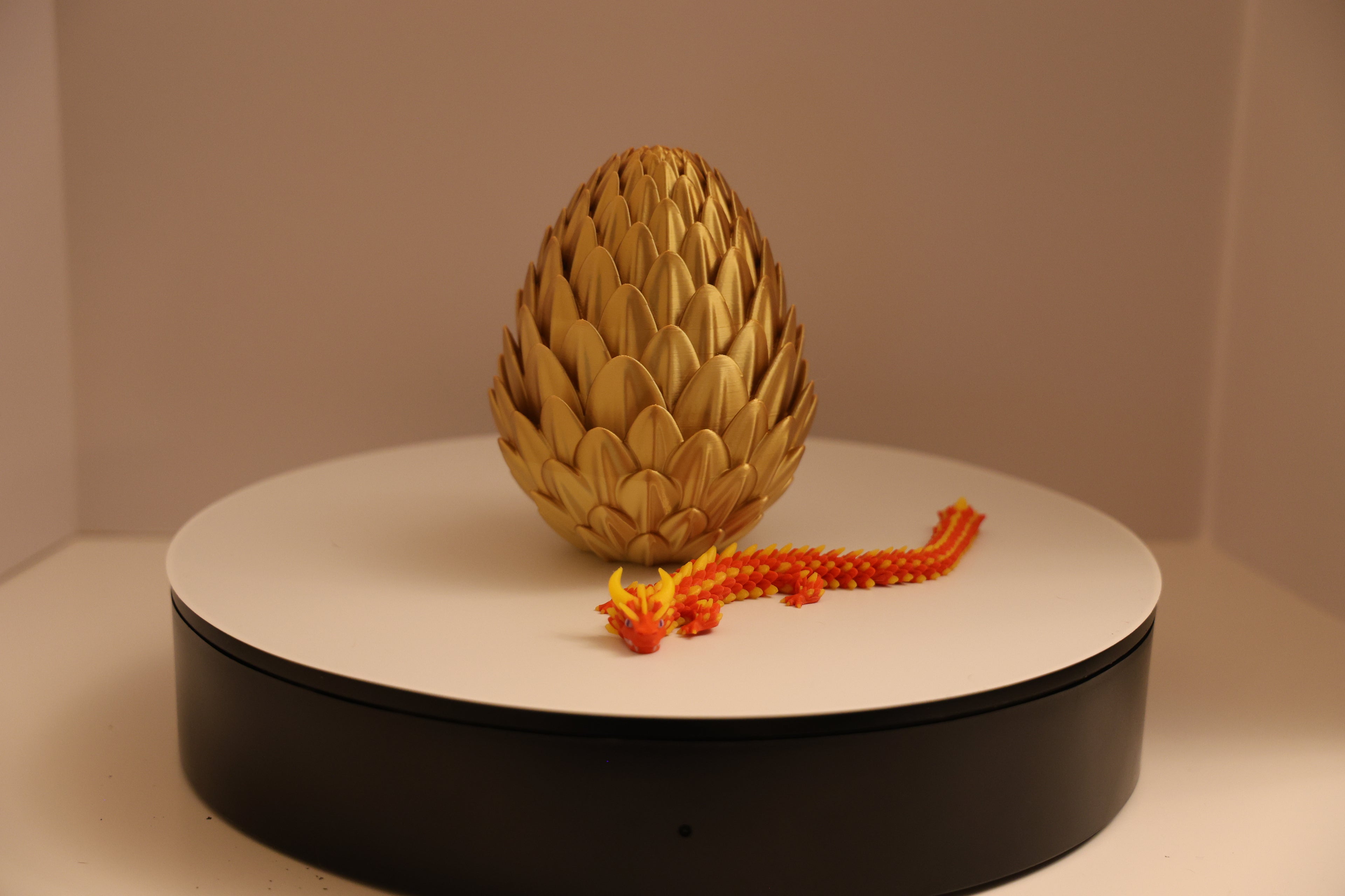 3D Printed Dragon Egg Large