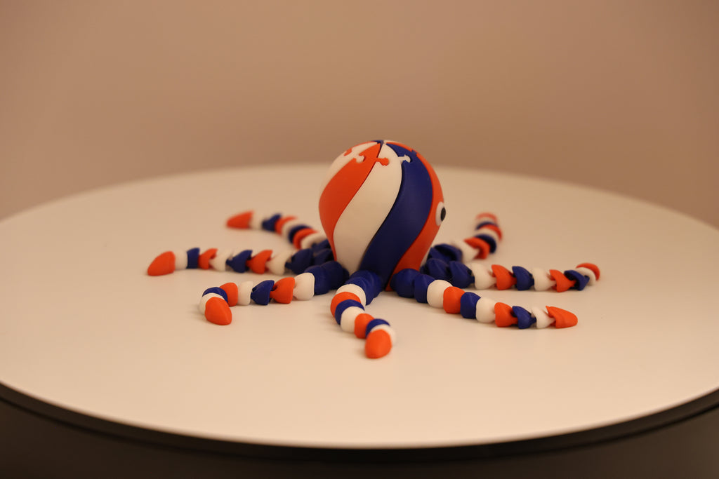 Blobtopus - Articulated Twisty Octopus - U.S.A 250th Anniversary Edition