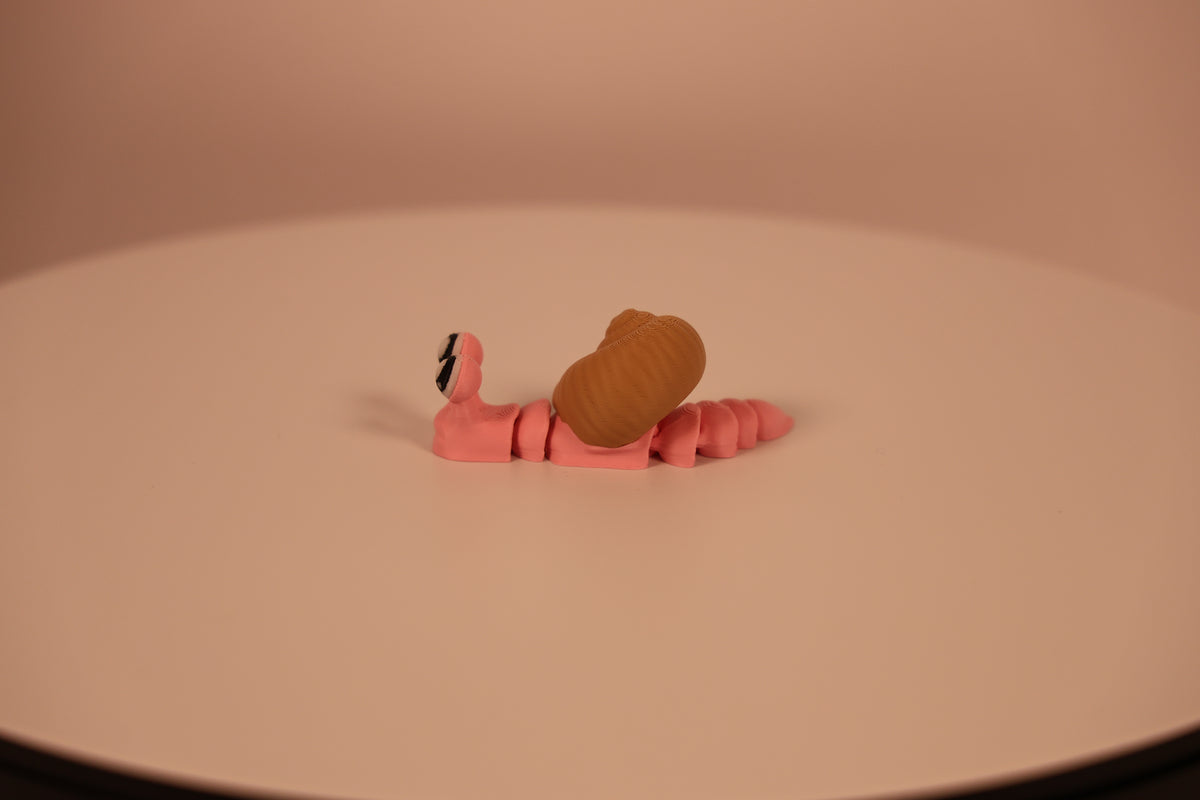 Swirlie Snail - Desk Pet