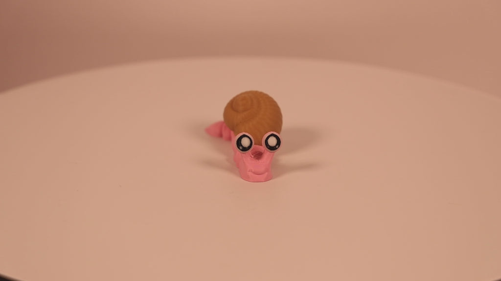 Swirlie Snail - Desk Pet