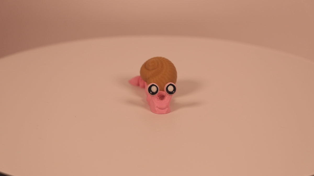 Swirlie Snail - Desk Pet