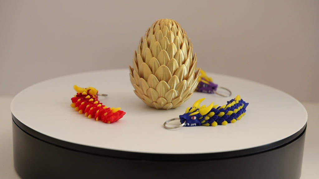 3D Printed Dragon Egg Small